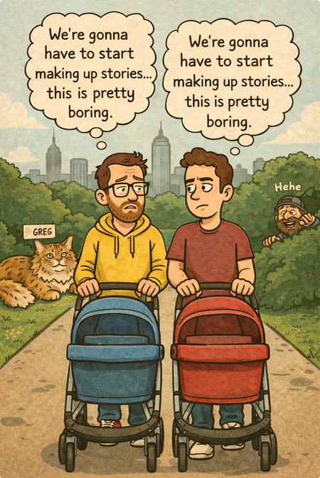 Joe and Mark TWS become boring fathers